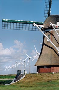 Riesjard Schropp: wind landschap Eemshaven 2