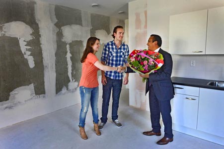 Riesjard Schropp: woningbouwvereniging oplevering Breda