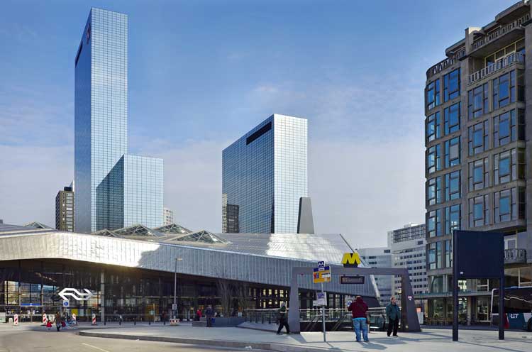 Riesjard Schropp: Rotterdam Centraal Station